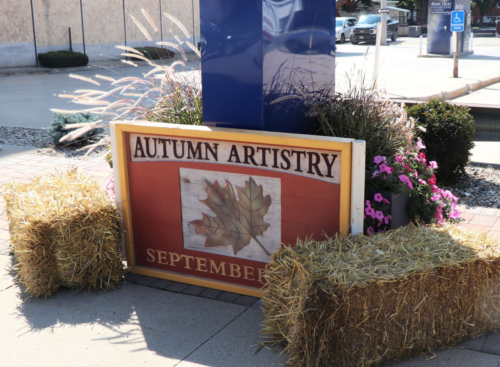 Autumn Artistry at Home Trust and Savings Bank